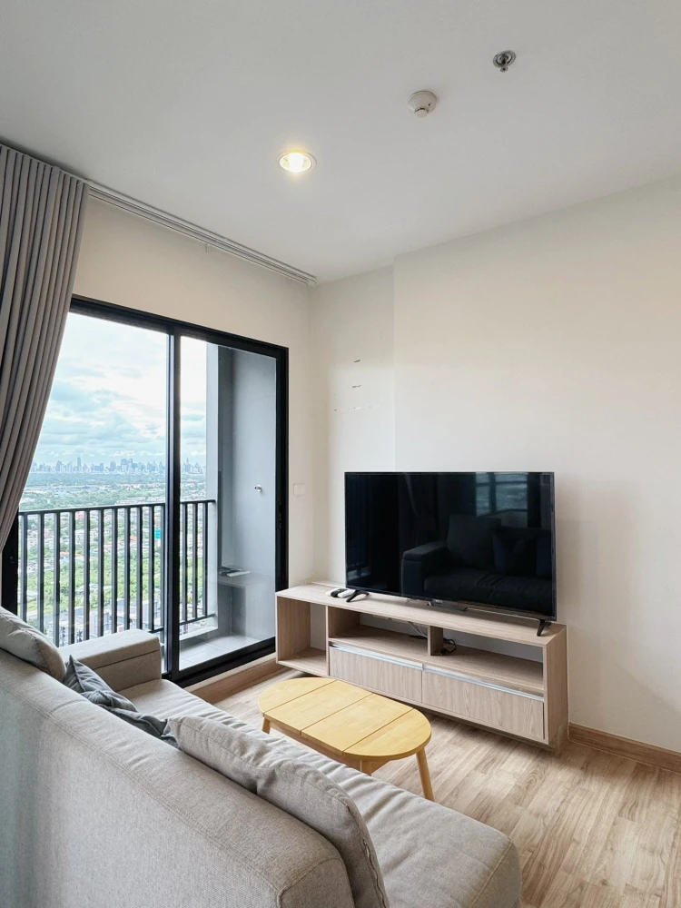 For sale/rent: Niche Mono Sukhumvit-Bearing, 25th floor, city view, good location, fully furnished, reserve now.