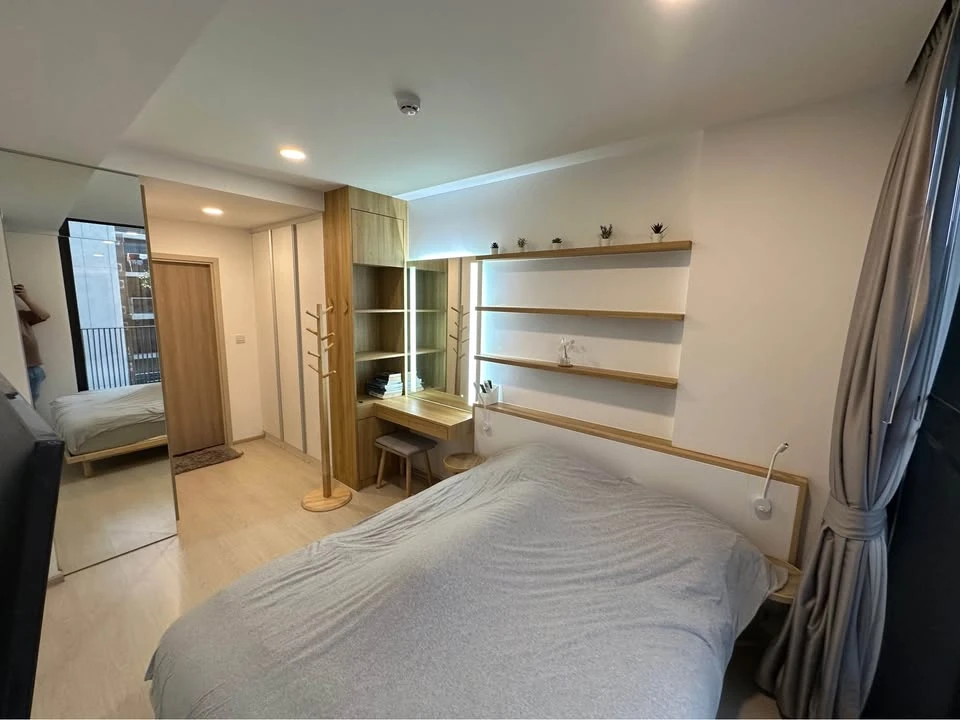 For sale or rent: Noble Ambience Sukhumvit 42, 1 bedroom, 1 bathroom, decorated in a controlled tone, comes with complete furniture, reserve now.