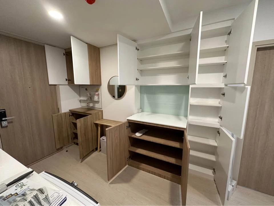 For sale or rent: Noble Ambience Sukhumvit 42, 1 bedroom, 1 bathroom, decorated in a controlled tone, comes with complete furniture, reserve now.