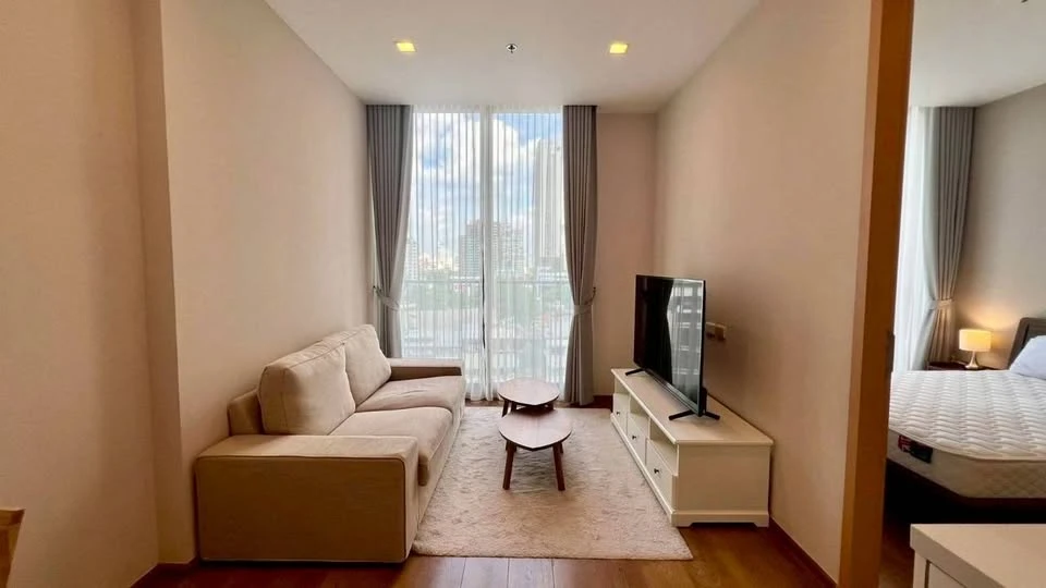 For sale: Noble Be Sukhumvit 33, 8th floor, beautiful room, nice to live in, fully furnished. Interested in owning one? Hurry and reserve now!