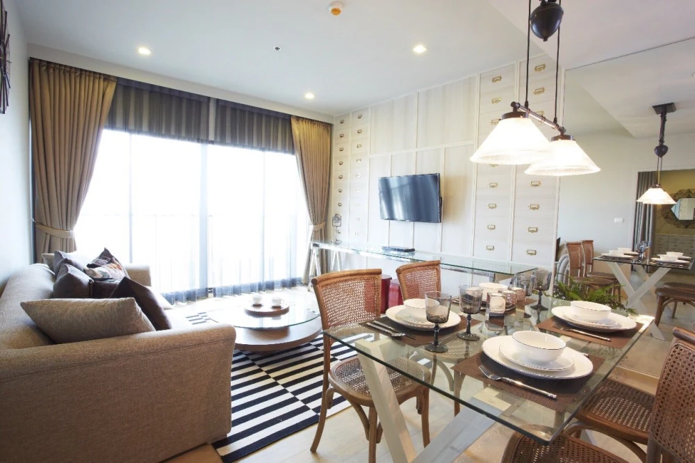 For sale or rent: Noble Refine, 14th floor, fully furnished, ready to move in. Reserve now, don't wait, hurry!