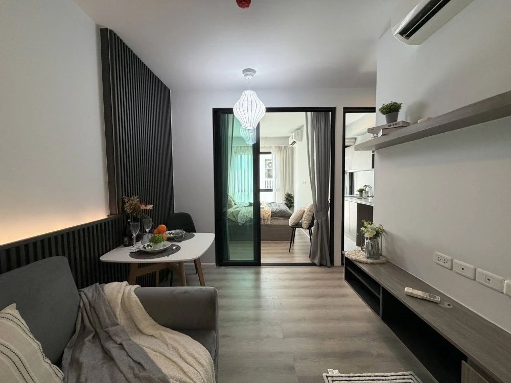 Selling Notting Hill Sukhumvit 105 condo, ready to move in, fully furnished. Book now!