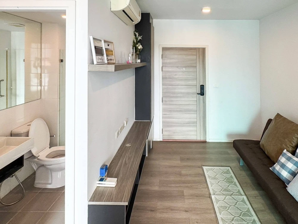 Notting Hill Sukhumvit 105 for sale, next to BTS Bearing. Fully furnished with complete functions. Excellent value! Book now!