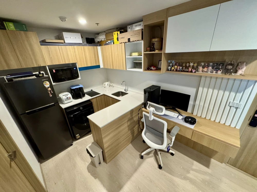 For sale: Nue Connex Condo Don Mueang, a lovely room, good location, decorated in a cool theme, with complete amenities. Reserve now!