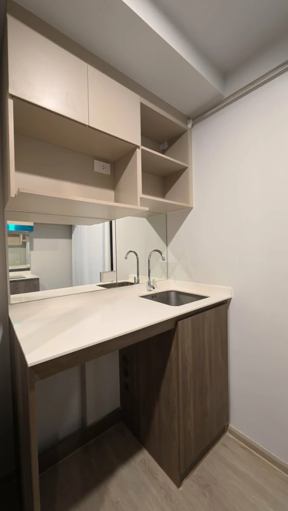 Selling 1 bedroom, 1 bathroom unit at Nue Core Khu Khot Station. Fully furnished with complete amenities. Book now!