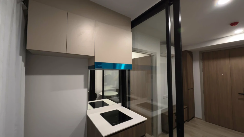 Selling 1 bedroom, 1 bathroom unit at Nue Core Khu Khot Station. Fully furnished with complete amenities. Book now!