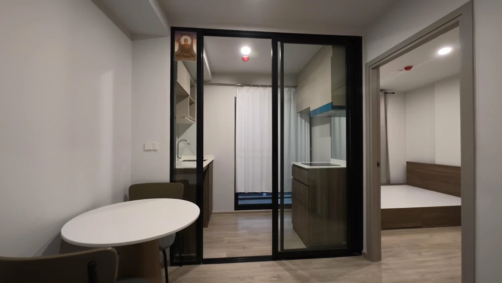 Selling 1 bedroom, 1 bathroom unit at Nue Core Khu Khot Station. Fully furnished with complete amenities. Book now!