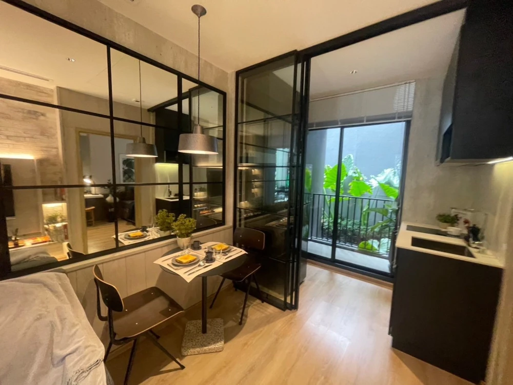 For sale: NUE District R9, room location, balcony view in front of building G, 28th floor, highest, don't just look, hurry and reserve now.
