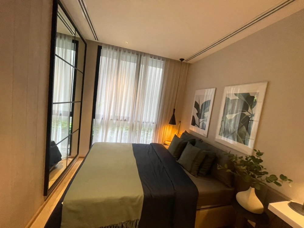 For sale: NUE District R9, room location, balcony view in front of building G, 28th floor, highest, don't just look, hurry and reserve now.