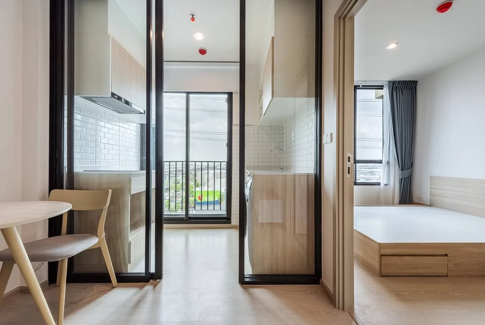 For sale: Nue Mega Plus Bangna, ready to move in, high floor, fully furnished, hurry and reserve now+++