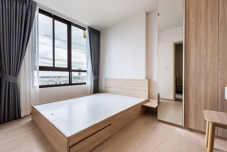 For sale: Nue Mega Plus Bangna, ready to move in, high floor, fully furnished, hurry and reserve now+++