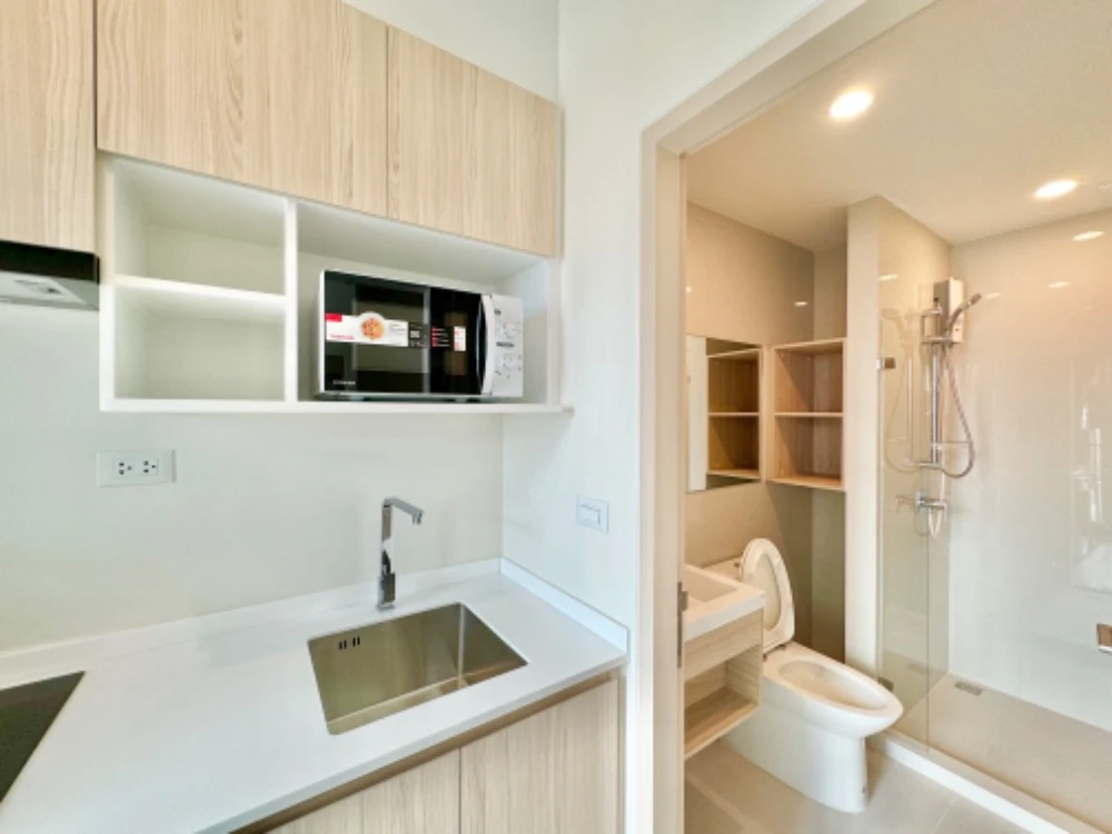 For sale: NUE Noble Ratchada-Ladprao, 14th floor, open view, no buildings blocking, fully furnished, nice to live in, reserve now.