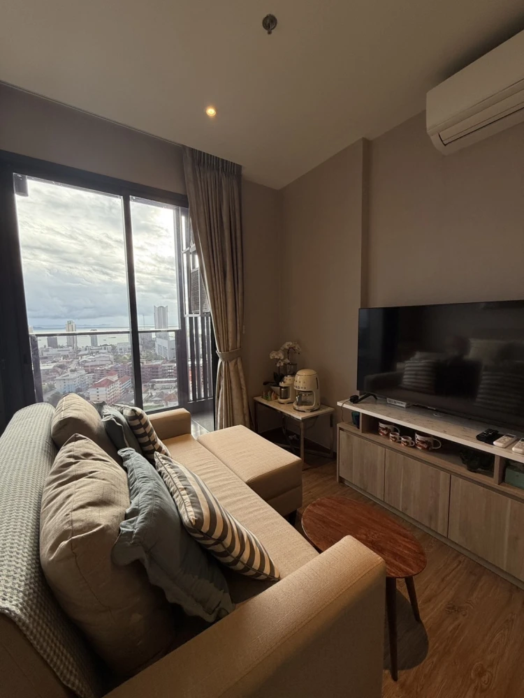 For sale ONCE PATTAYA, ready to move in room, luxuriously decorated, sea view, complete facilities, book now before you miss out++