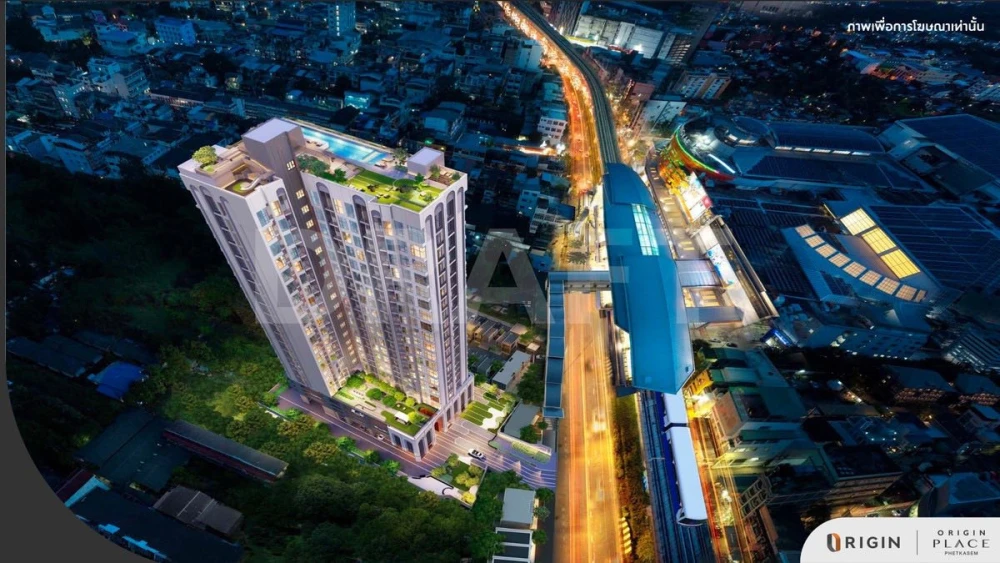 Selling Origin Place Phetkasem condo, high floor, pet-friendly. Book now before it's too late!+++