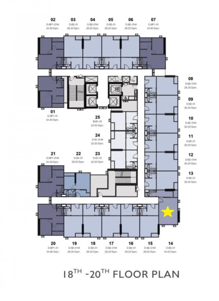 For sale Origin play Bangkhunnon Triple station, nice room, high floor, corner room, good like this, hurry and book now++