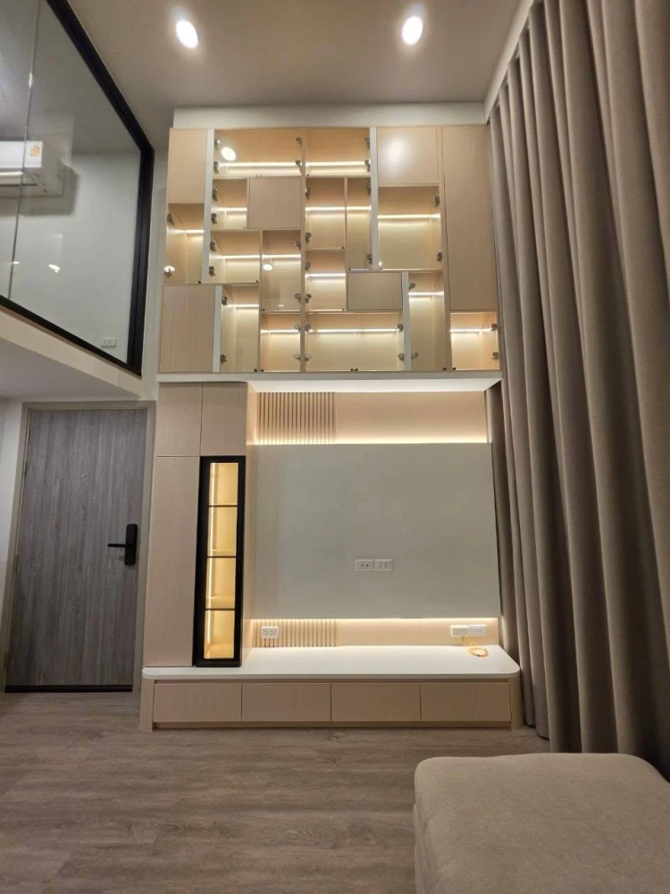For Sale: Origin Plug & Play Nonthaburi Station. 20th-floor corner unit featuring a beautiful, unobstructed view and an airy feel. Comes with superb b