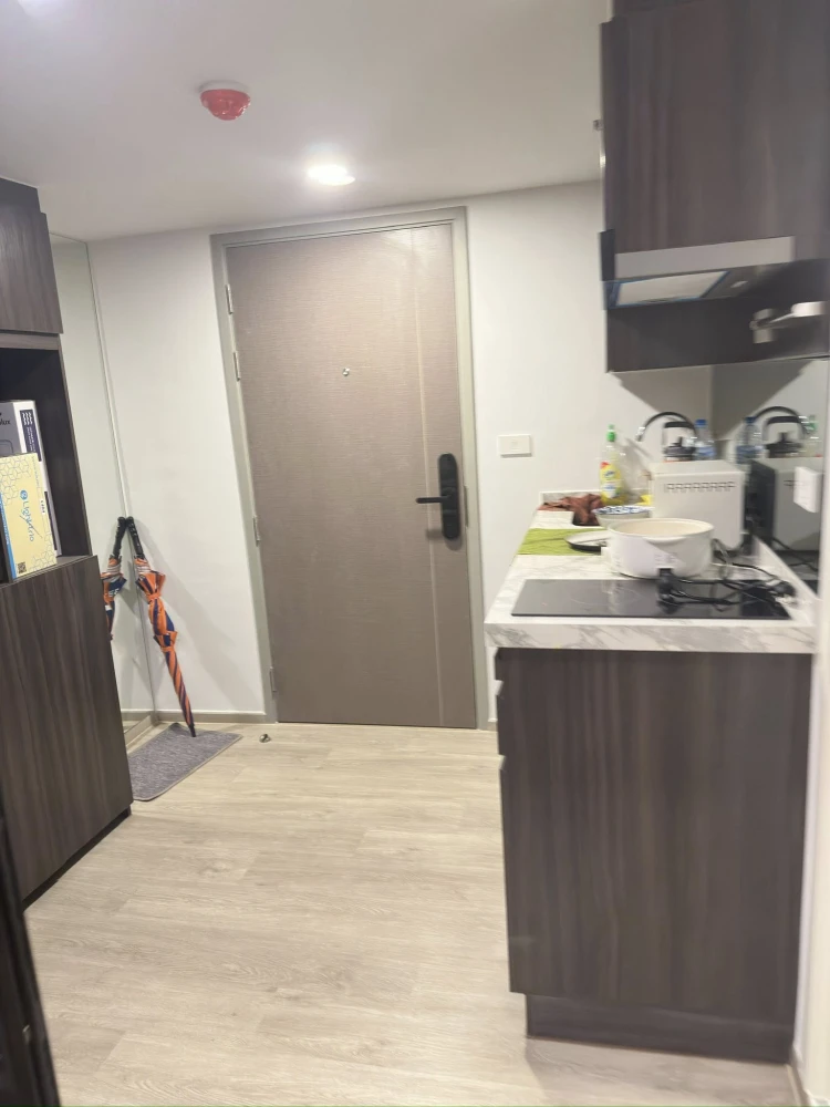 Selling rent Origin Plug & Play Ramintra Duo room, 1.5 floor, pets allowed, 4.2 meter high ceiling. Book now, don't hesitate!