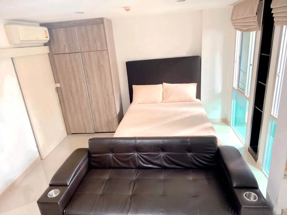 For sale: PARC EXO Kaset-Navamintra Studio room, 1st floor, fully furnished, reserve now.