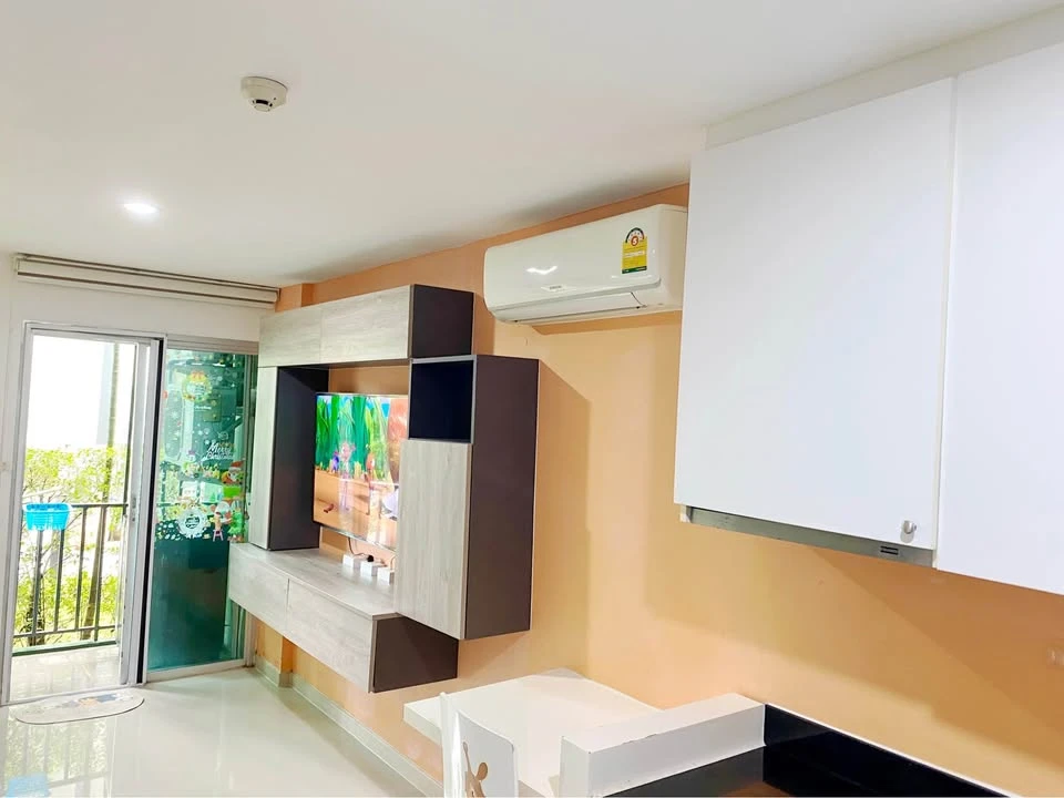 For sale: PARC EXO Kaset-Navamintra Studio room, 1st floor, fully furnished, reserve now.