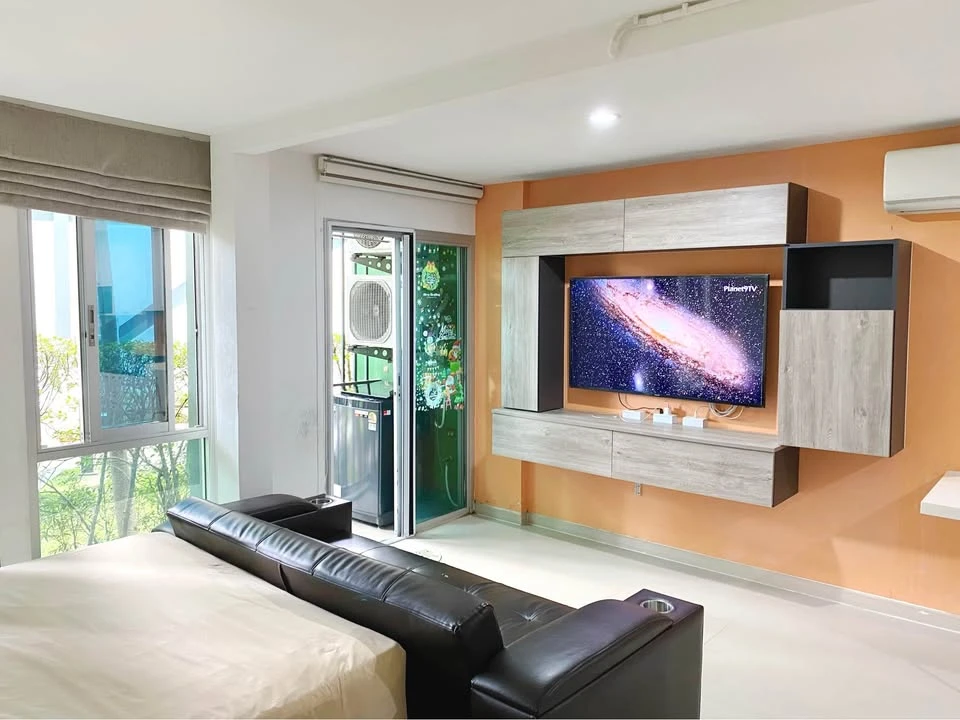 For sale: PARC EXO Kaset-Navamintra Studio room, 1st floor, fully furnished, reserve now.