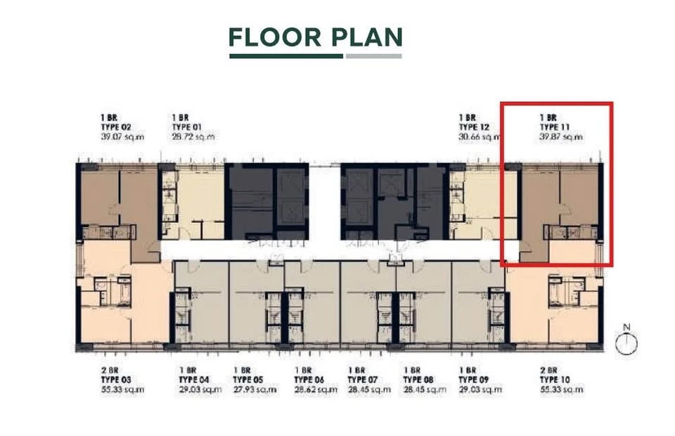 For sale: PARK 24 ORIGIN PHROM PHONG, high floor, open view, not blocked, complete furniture + electrical appliances, ready to move in