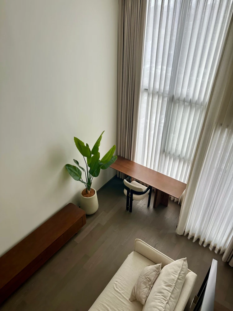 For sale: Park Origin Chula Samyan, 32nd floor, fully furnished, ready to move in, reserve now, urgent!