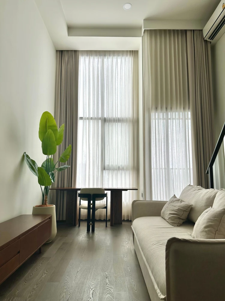 For sale: Park Origin Chula Samyan, 32nd floor, fully furnished, ready to move in, reserve now, urgent!