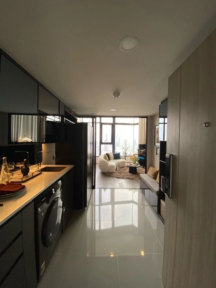 For sale: Park Origin Chula Samyan, 35th floor, high floor, great view, fully furnished, reserve now, don't miss out!