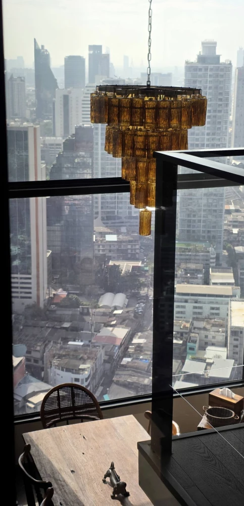 Selling a unit at Park Origin Chula Samyan, 34th floor – the highest floor with stunning city views. Stylish and chic interior. Book now!