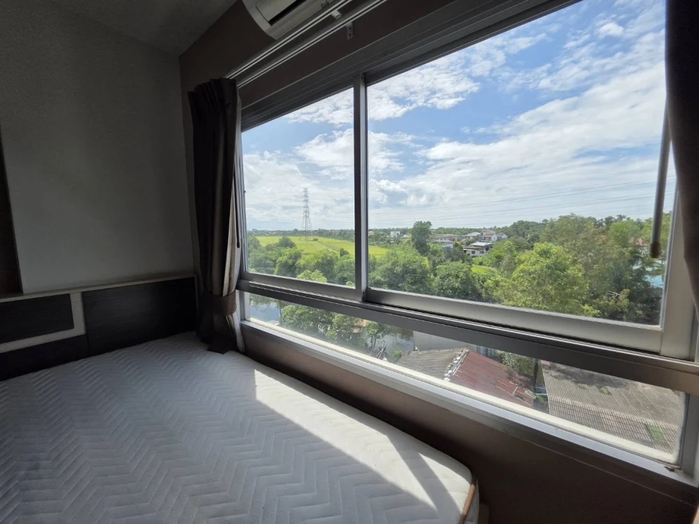 For sale: Ploen Ploen Condominium Rangsit-Workpoint 1, 4th floor, fully furnished, nice to live in, reserve now.