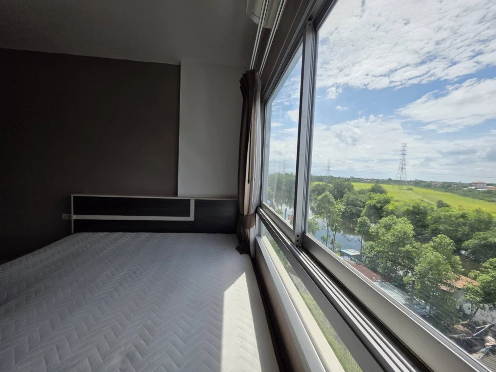 For sale: Ploen Ploen Condominium Rangsit-Workpoint 1, 4th floor, fully furnished, nice to live in, reserve now.