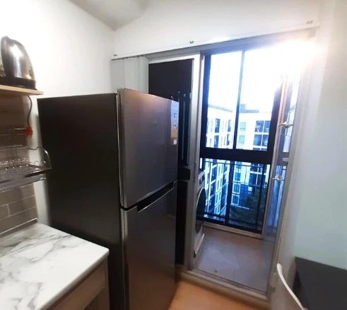 Plum Condo Chaengwattana Donmueang for sale, 8th floor, corner unit, Phase 3, fully furnished. Book now!