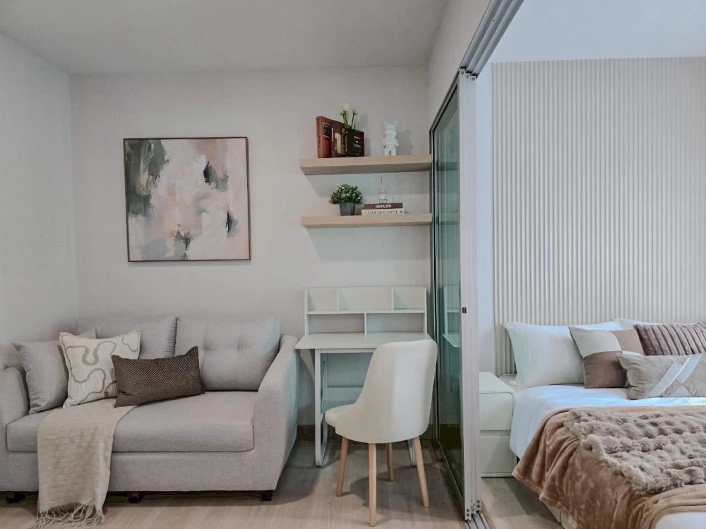 Plum Condo Chaengwattana Station for sale. Nice unit, fully furnished. Just bring your belongings and move in!