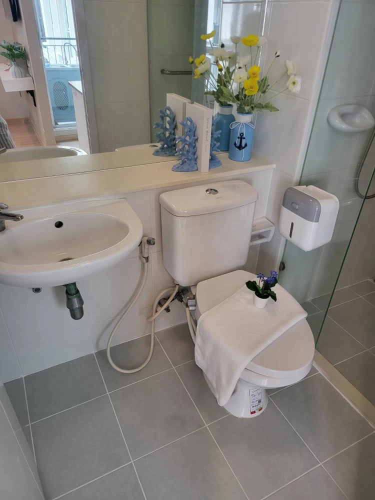 Plum Condo Chaengwattana Station for sale, nice room, fully furnished, just bring your bag and move in.