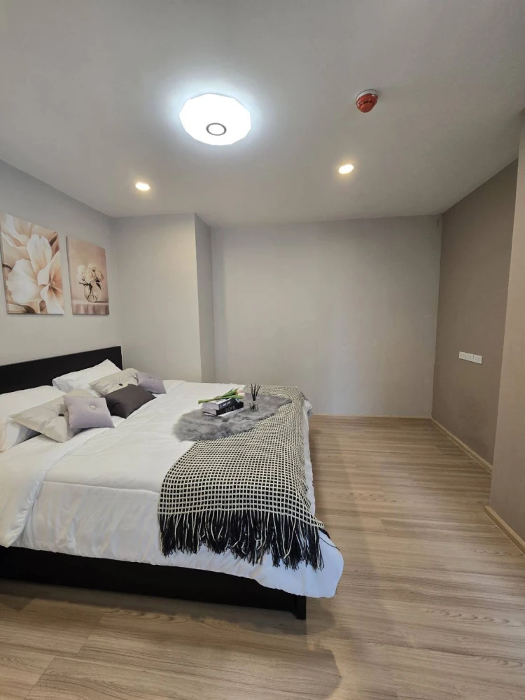 Plum Condo Chaengwattana Station for sale, nice room, fully furnished, just bring your bag and move in.
