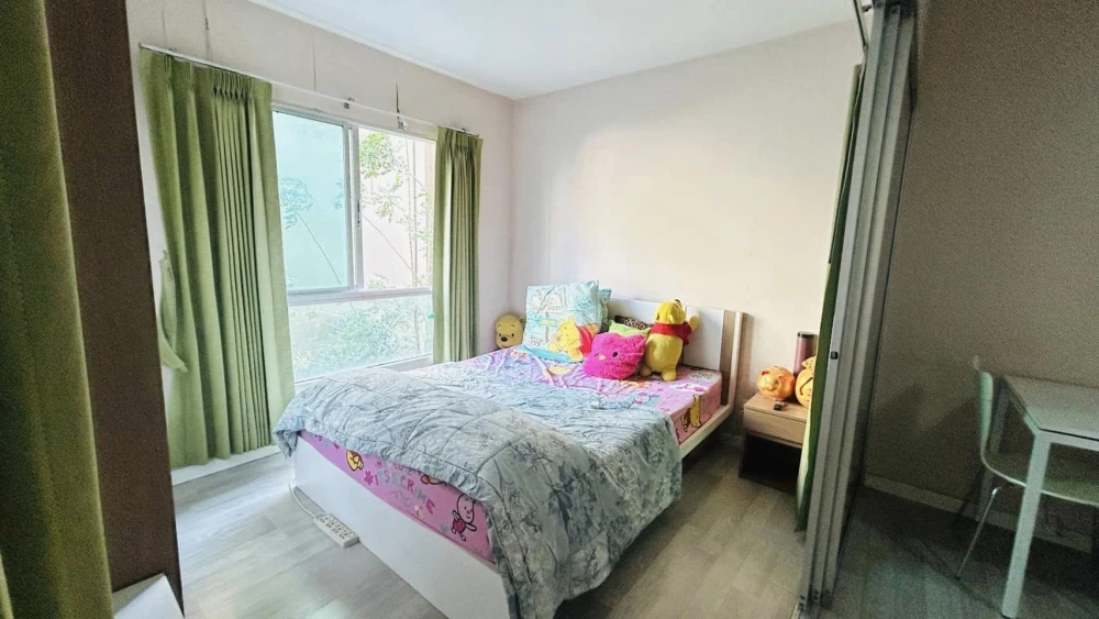 Plum Condo Laemchabang for sale, 4th floor, fully furnished and ready to move in. Buy now!