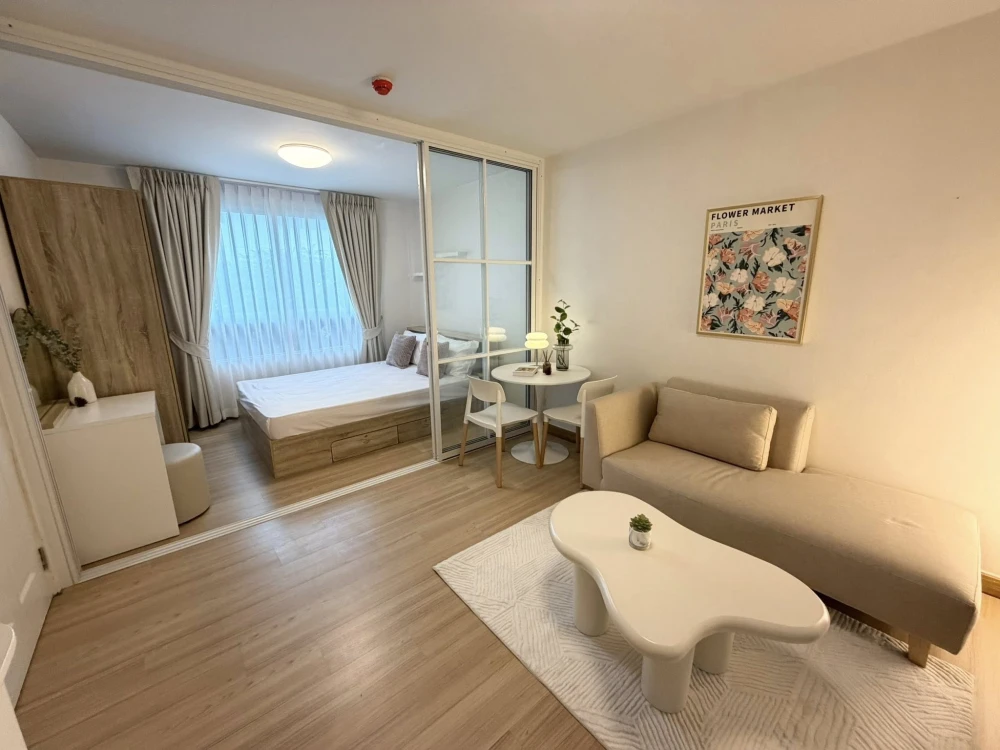 Plum Condo Paholyothin 89 for sale, 3rd floor, beautiful room, fully furnished, interested, reserve now, urgent.