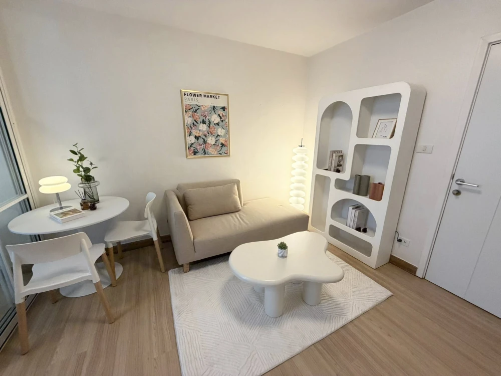 Plum Condo Paholyothin 89 for sale, 3rd floor, beautiful room, fully furnished, interested, reserve now, urgent.