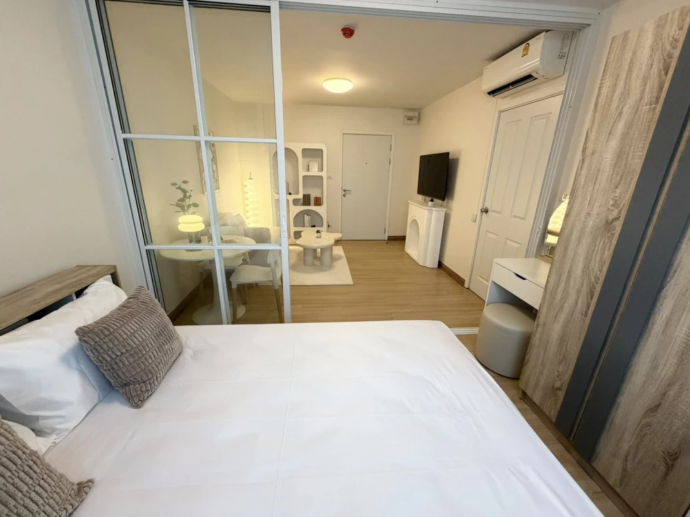 Plum Condo Paholyothin 89 for sale, 3rd floor, beautiful room, fully furnished, interested, reserve now, urgent.