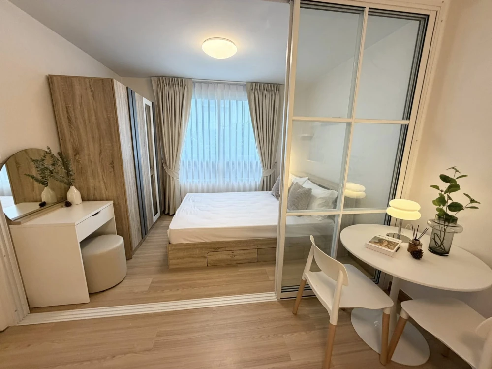 Plum Condo Paholyothin 89 for sale, 3rd floor, beautiful room, fully furnished, interested, reserve now, urgent.