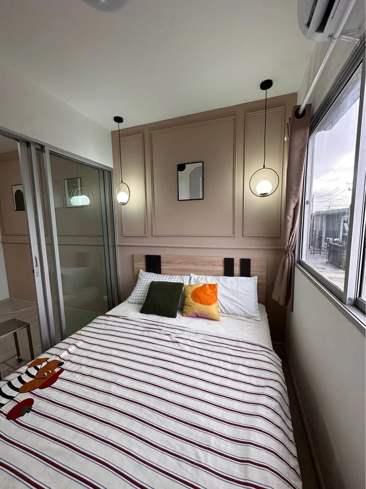 Plum Condo Park Rangsit for sale, 2nd floor. Beautiful unit, fully furnished. Book now, don't miss out!