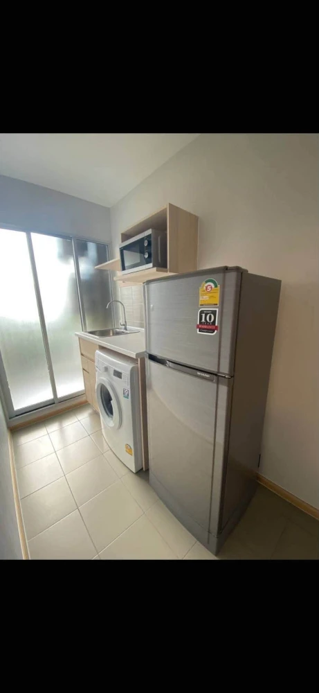 Selling Plum Condo Rangsit Alive, 1 unit on the 2nd floor. Fully furnished with all appliances. Don't miss out!