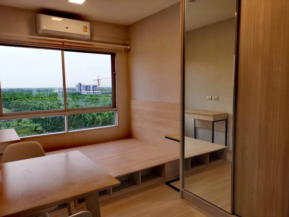 ขาย Plum Condo Rangsit Alive 1 ห้องน่าอยู่ เฟอร์พร้อม จองเลย