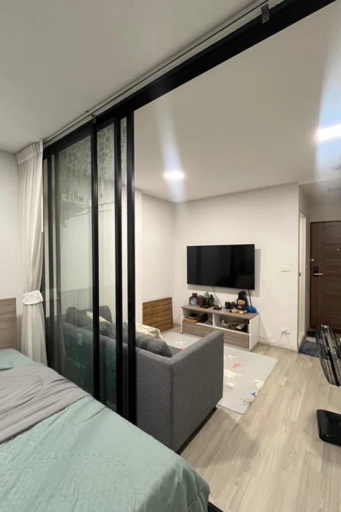 Selling Plum Condo Saphanmai Station, 5th floor unit, fully furnished. Don't miss out!