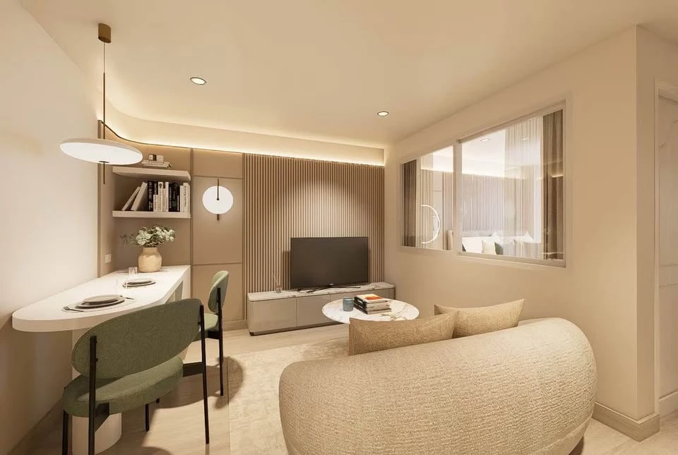 ขาย Premsiri Boutique Park ห้องกว้างขวางอยู่สบาย เฟอร์พร้อม จองเลย