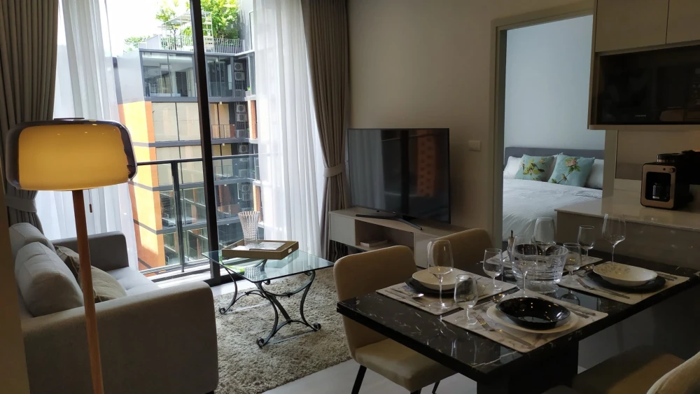 Quintara Treehaus Sukhumvit 42 for sale rent. Ready to move in, fully furnished, spacious and comfortable. Book now!
