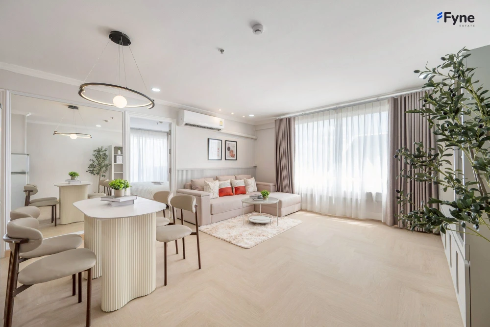 Selling Ratchada Orchid, 18th floor. Beautiful, fully furnished unit. Book now! Don't miss out!