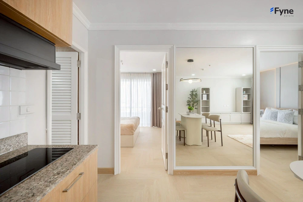 Selling Ratchada Orchid, 18th floor. Beautiful, fully furnished unit. Book now! Don't miss out!