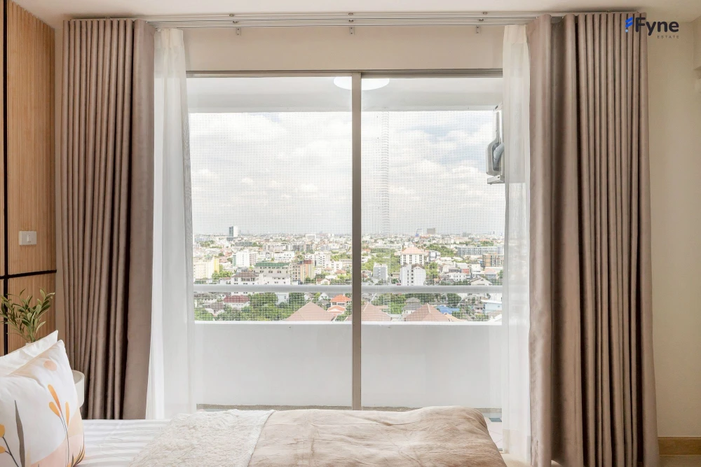 Selling Ratchada Orchid, 18th floor. Beautiful, fully furnished unit. Book now! Don't miss out!