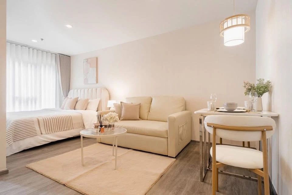 Regent Home Bangna for sale, top floor of the building, premium view (rare river and sunset view), reserve now.